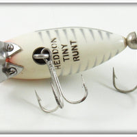 Heddon Red & White Shore Minnow Tiny Runt In Box