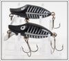 Heddon Black Shore Tiny Runt Pair