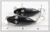 Heddon Black Shore Tiny Runt Pair