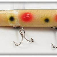 Vintage South Bend White With Spots Pike Oreno Lure