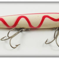 Vintage Paw Paw Red Serpentine Aristocrat Torpedo Lure