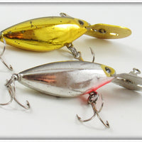 Storm Gold Chrome & Silver Chrome Thinfin Lure Pair