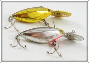 Storm Gold Chrome & Silver Chrome Thinfin Lure Pair