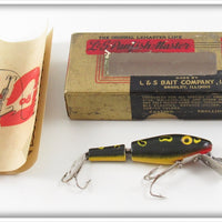 Vintage L&S Bait Co Frog Spot 00 Panfish Master MirroLure In Box