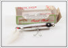 Vintage Creek Chub Chrome Striper Strike Lure In Box 2440