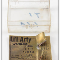 Rockland Tackle Co Red & White L'il Arty In Box