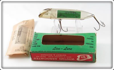 Vintage Winton Associates Live Lure In Box