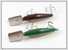 L&S Bait Co Brown Back & Green Back 2M Pair In Boxes