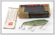 L&S Bait Co Green Back Gold Flash 52M MirroLure In Box