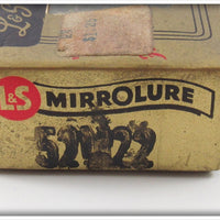 L&S Bait Co Green Back Gold Flash 52M MirroLure In Box