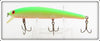 Bomber Bait Co Green Orange Belly Long A