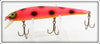 Bomber Bait Co Orange Black Spots Long A In Box