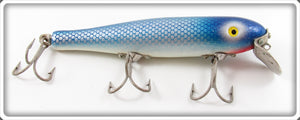 Vintage Pflueger Blue Mullet Scale Palomine Lure 