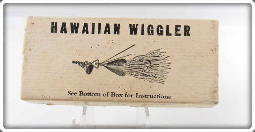 Vintage Fred Arbogast Hawaiian Wiggler Empty Picture Box