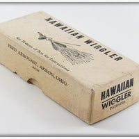 Arbogast Hawaiian Wiggler Empty Picture Box