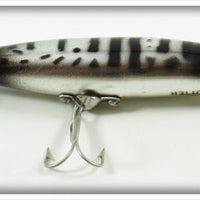 Heddon Black & Silver Dying Flutter In Box