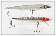 Vintage Heddon Shad Wood Surface Cobra & Red Head Shiner Cobra Lure