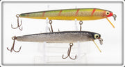 Vintage Heddon Perch & Black Wood Cobra Lure Pair