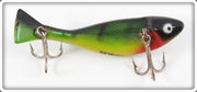 Vintage Heddon Green, Yellow Red Prowler Lure