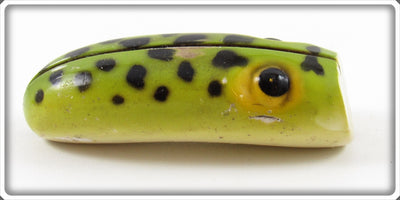 Vintage L. Cooper Frog Spot Jac Pot Lure Body
