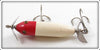 Creek Chub Red Head White Baby Injured Minnow 1602