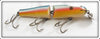 Vintage Creek Chub Rainbow Jointed Pikie Lure 2608