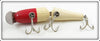 Creek Chub Red Head White Jointed Pikie 2602