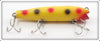 Vintage Creek Chub Yellow Spotted Darter Lure 2014