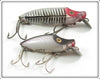 Heddon Silver Shore & Shiner Scale River Runt Lure Pair