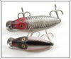 Heddon Silver Shore & Shiner Scale River Runt Pair