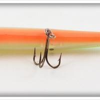 Bomber Bait Co Green Orange Belly Long A