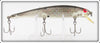 Vintage Bomber Bait Co Silver Prizm Long A Lure