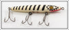 Vintage Eger White Black Stripes Sea Dillinger No. 400 Lure