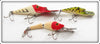 Vintage Fred Arbogast Hustler & Hula Pike Lure Lot Of Three