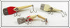 Arbogast Hustler & Hula Pike Lot Of Three