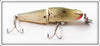 Vintage AL&W Creek Chub Silver Flash Baby Jointed Pikie Lure 