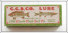 Vintage Creek Chub Unmarked Empty Lure Box