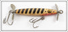 Vintage Eger Black & White Baby Dillinger Lure