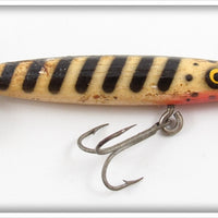 Vintage Eger Black & White Baby Dillinger Lure