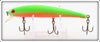 Bomber Bait Co Green Orange Belly Long A