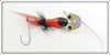 Vintage South Bend Black Arrowhead Orange Itsaduzy Lure 543 BO