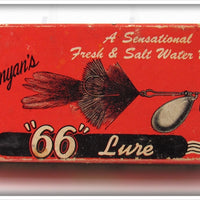Vintage Paul Bunyan's 66 Lure Empty Box 