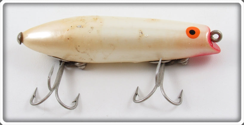 Vintage Bomber Bait Co Pearl Bomber Jerk Lure