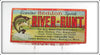 Heddon Red Head White Jointed River Runt Empty Box 9330RH