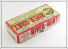 Heddon Red Head White Jointed River Runt Empty Box 9330RH