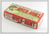 Heddon Red Head White Jointed River Runt Empty Box 9330RH