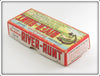 Heddon Red Head White Jointed River Runt Empty Box 9330RH