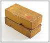 South Bend Red Head White & Rainbow Bass Oreno Empty Box Pair