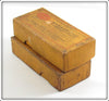 South Bend Red Head White & Rainbow Bass Oreno Empty Box Pair