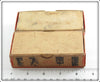 Heddon Black Shore & Perch River Runt Empty Brush Box Pair